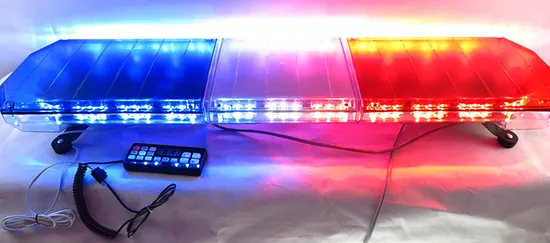 Haibang Police UTV ATV Blue LED Ambulance Warning Flashing Lightbar with Speaker and Siren PA