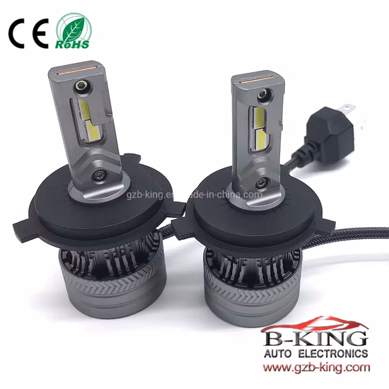 미니 크기 32W 6000lm 4300K/6000K 올인원 A1 H4/9003/Hb2 LED 헤드라이트 전구